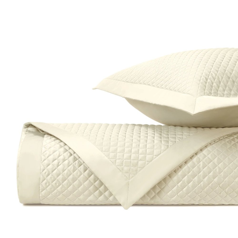 Home Treasures Diamante Pique Custom Bedding-Diamond Quilted Coverlet